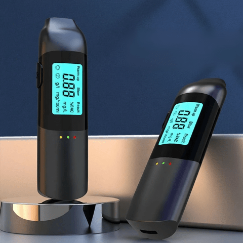 ClearPath Breathalyzer For Drivers With Quick Three-Second Readings And USB Charging