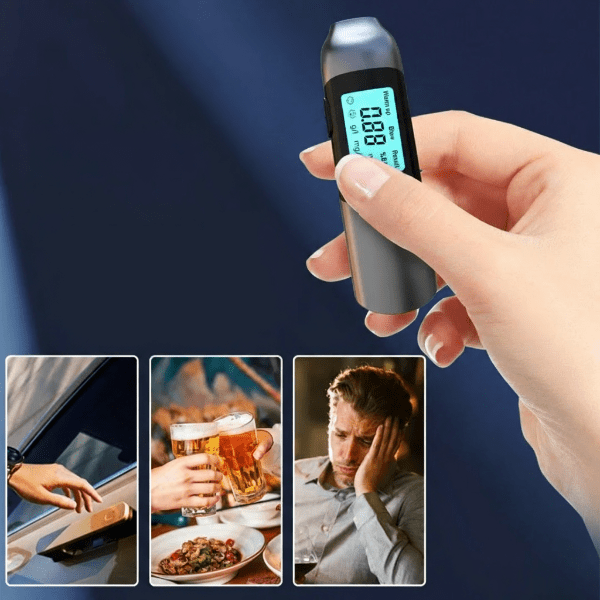 ClearPath Breathalyzer For Drivers With Quick Three-Second Readings And USB Charging