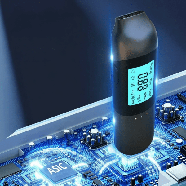ClearPath Breathalyzer For Drivers With Quick Three-Second Readings And USB Charging