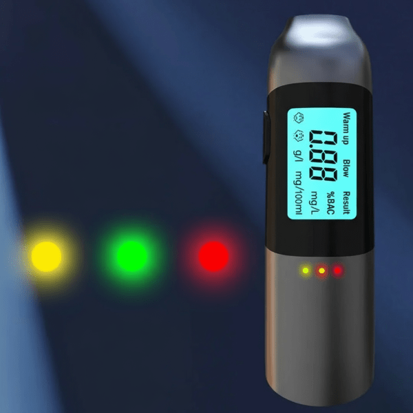 ClearPath Breathalyzer For Drivers With Quick Three-Second Readings And USB Charging