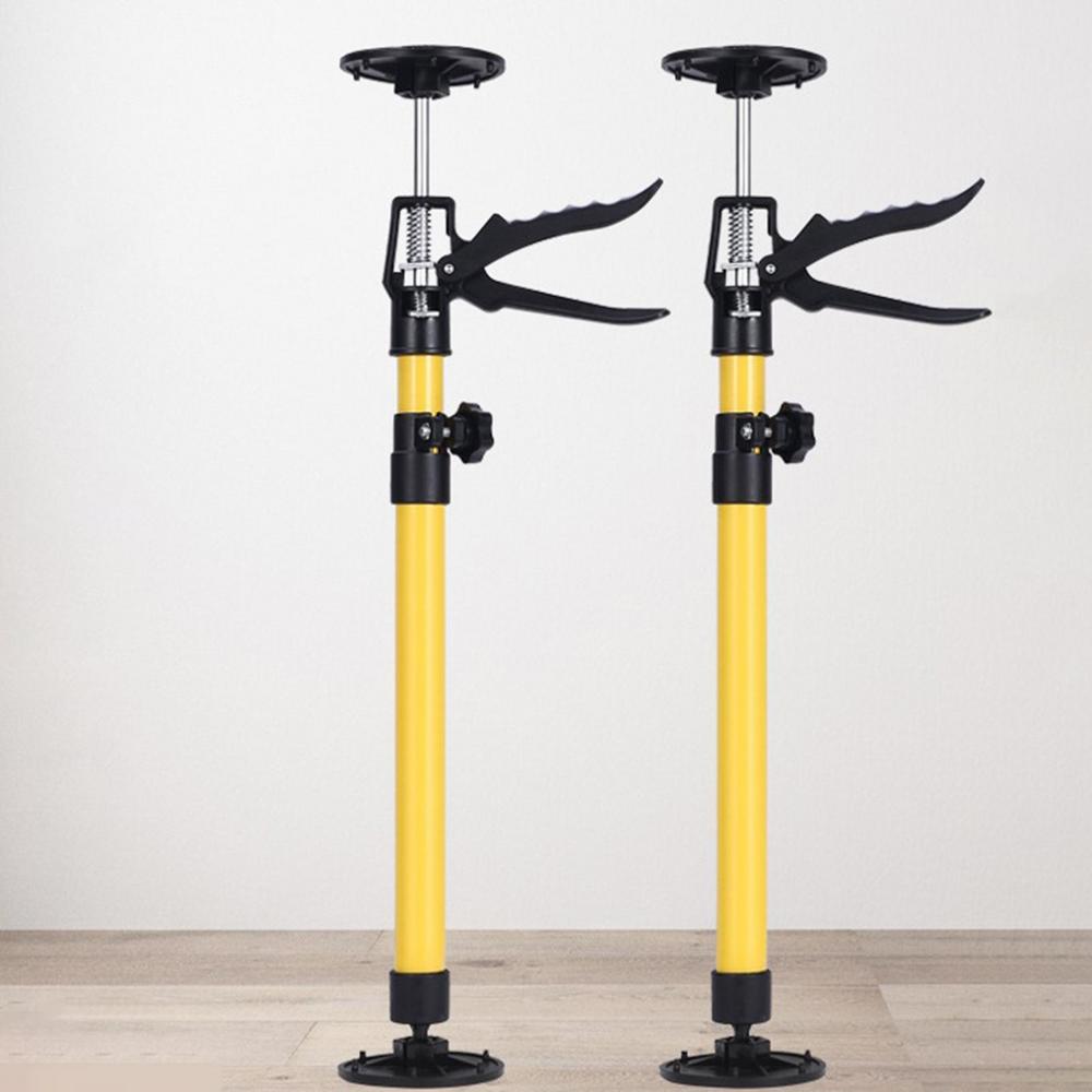 1/2 stk. Skabssupportstang i stål, teleskopisk justerbar skabsjekk til montering af skabe, understøtter op til 66 lbs pr. stang