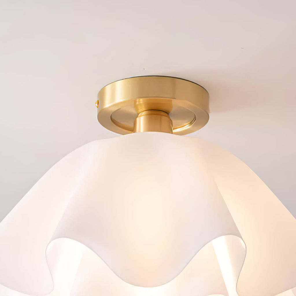 Sorvella Brettet Taklampe med Kobberbase, Moderne