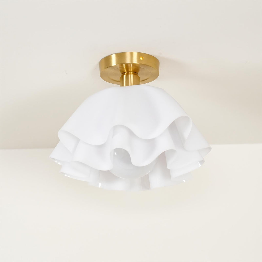 Sorvella Brettet Taklampe med Kobberbase, Moderne