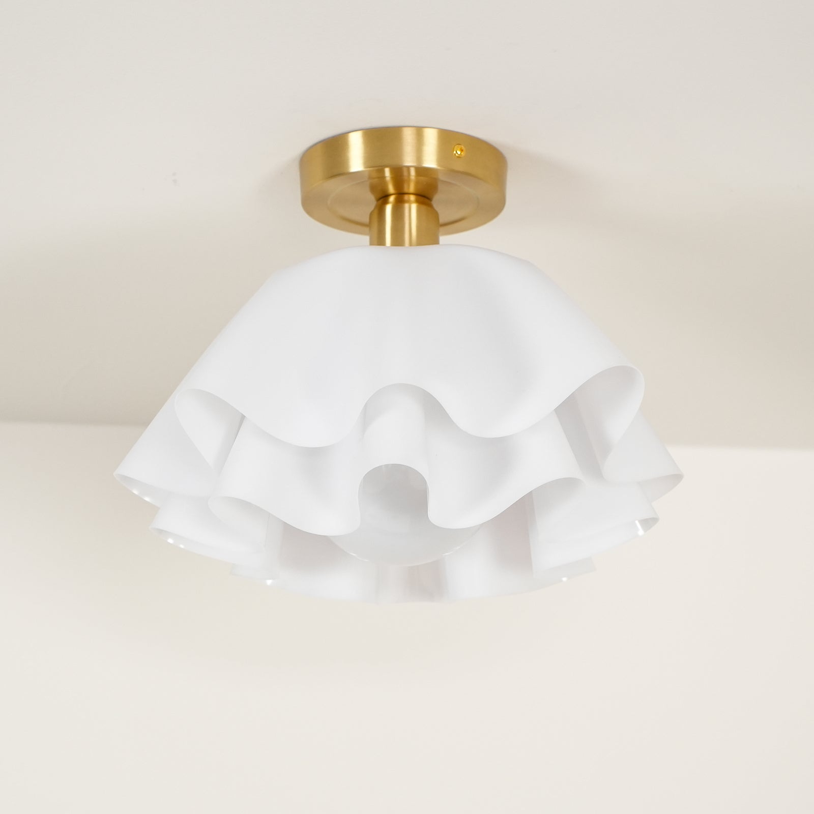 Sorvella Brettet Taklampe med Kobberbase, Moderne