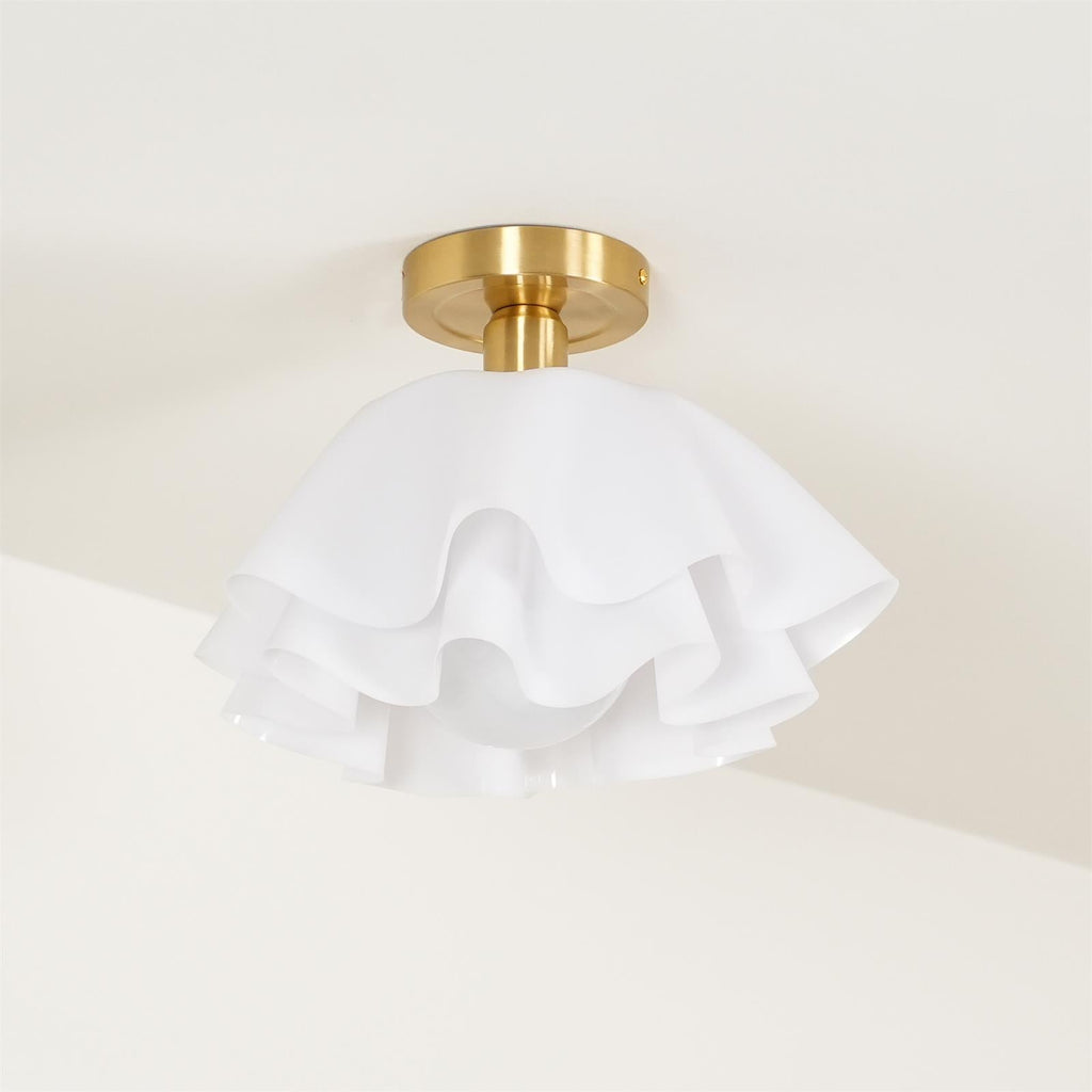Sorvella Brettet Taklampe med Kobberbase, Moderne