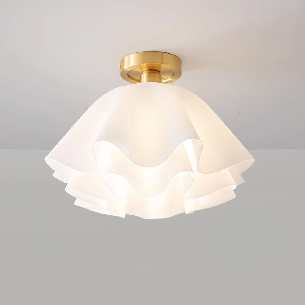 Sorvella Brettet Taklampe med Kobberbase, Moderne
