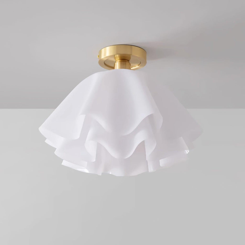 Sorvella Brettet Taklampe med Kobberbase, Moderne
