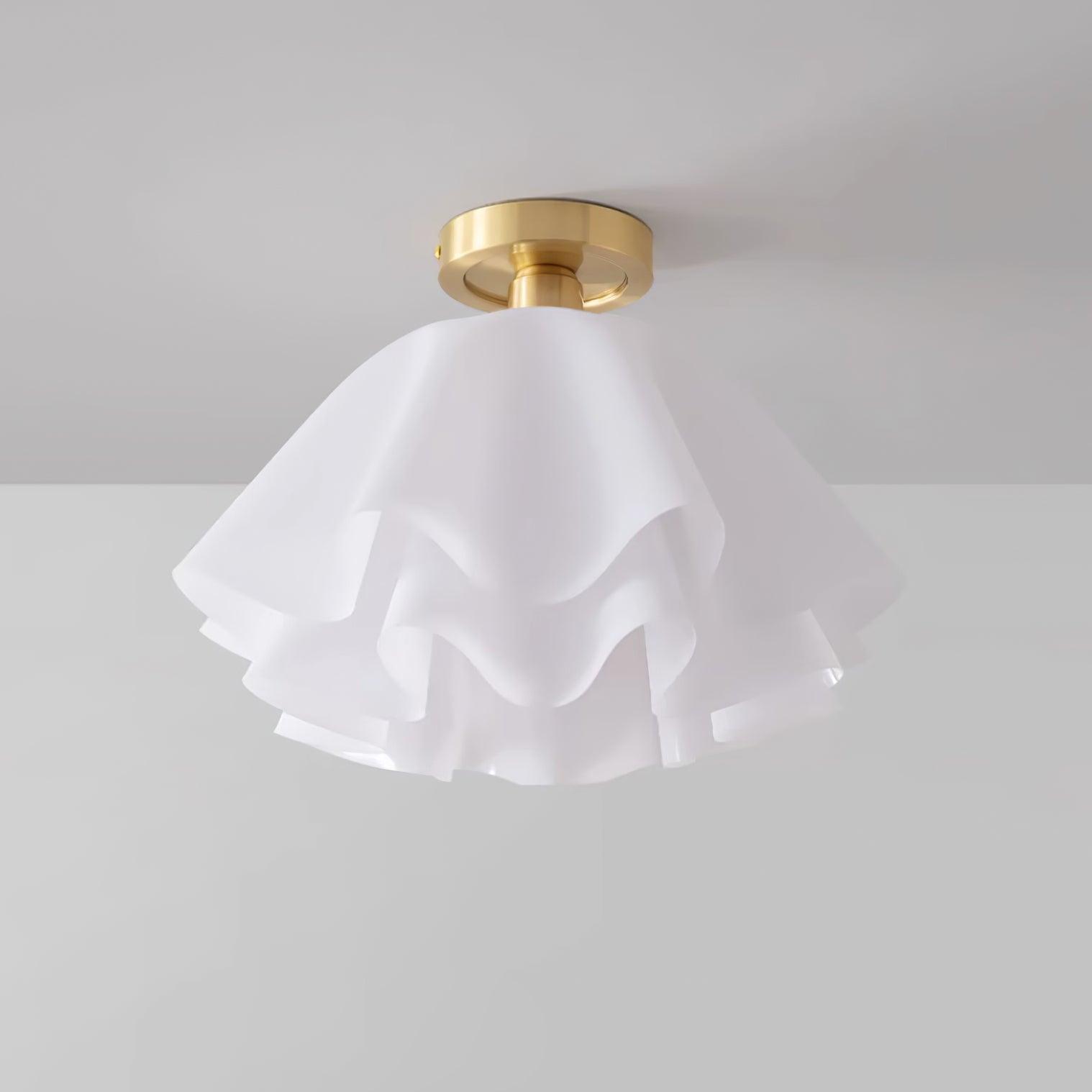 Sorvella Brettet Taklampe med Kobberbase, Moderne