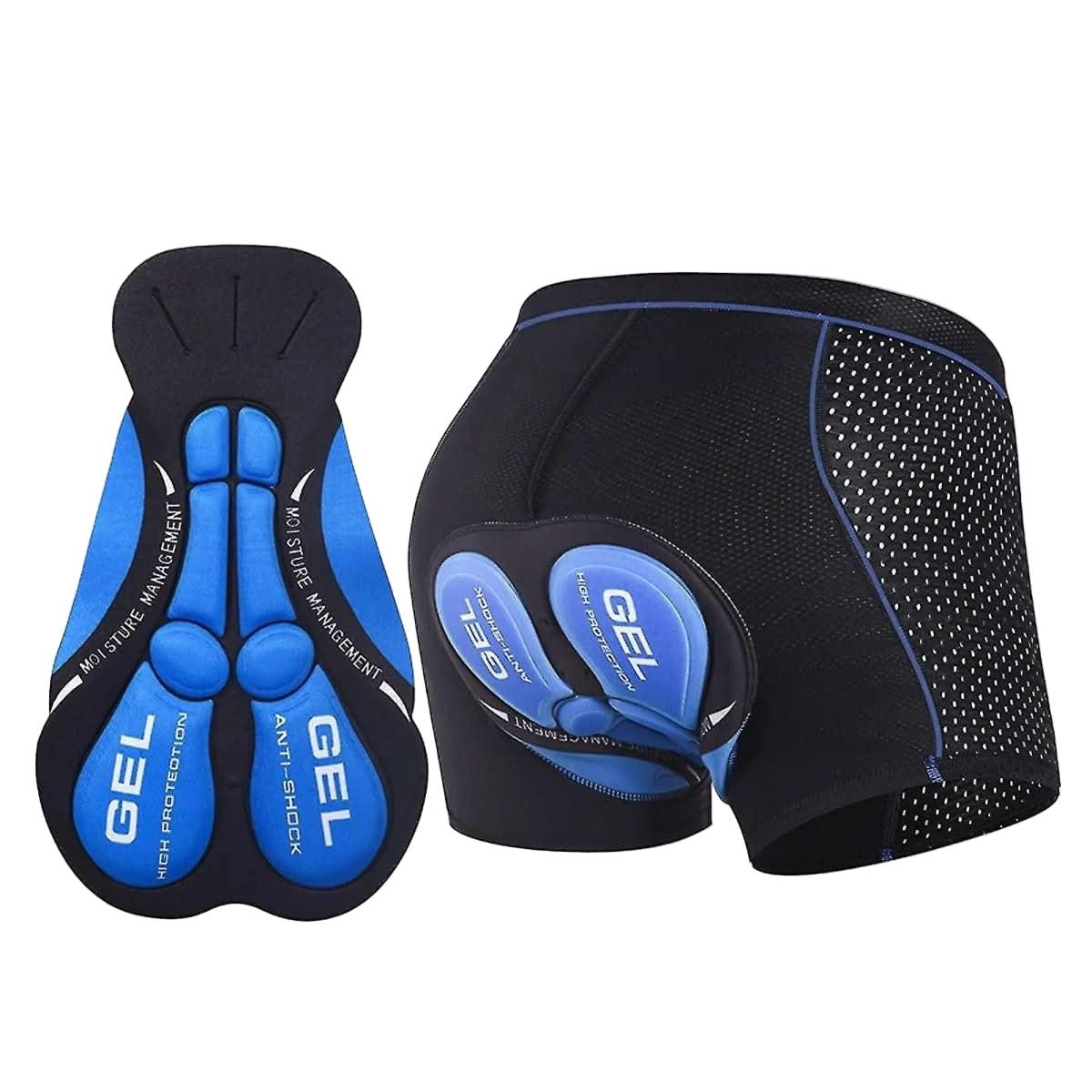 VeloGlide Gel-Padded Cycling Shorts for Pain-Free Rides Unisex