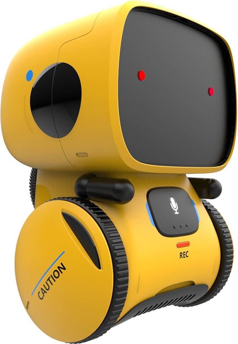 PulseRobo Mini Sesli Komutlarla Çalışan Çocuklar İçin Etkileşimli Dans Robotu