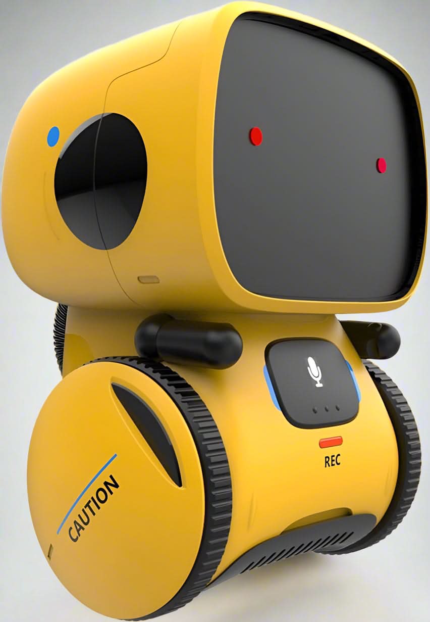 PulseRobo Mini Sesli Komutlarla Çalışan Çocuklar İçin Etkileşimli Dans Robotu