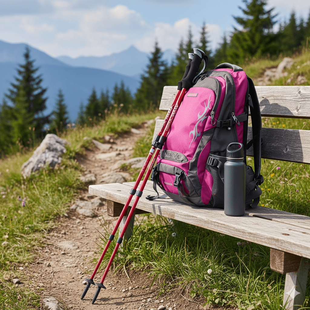 SummitTrail Justerbare Vandrestaver for Turgåere Lettvektige, Stabile og Komfortable