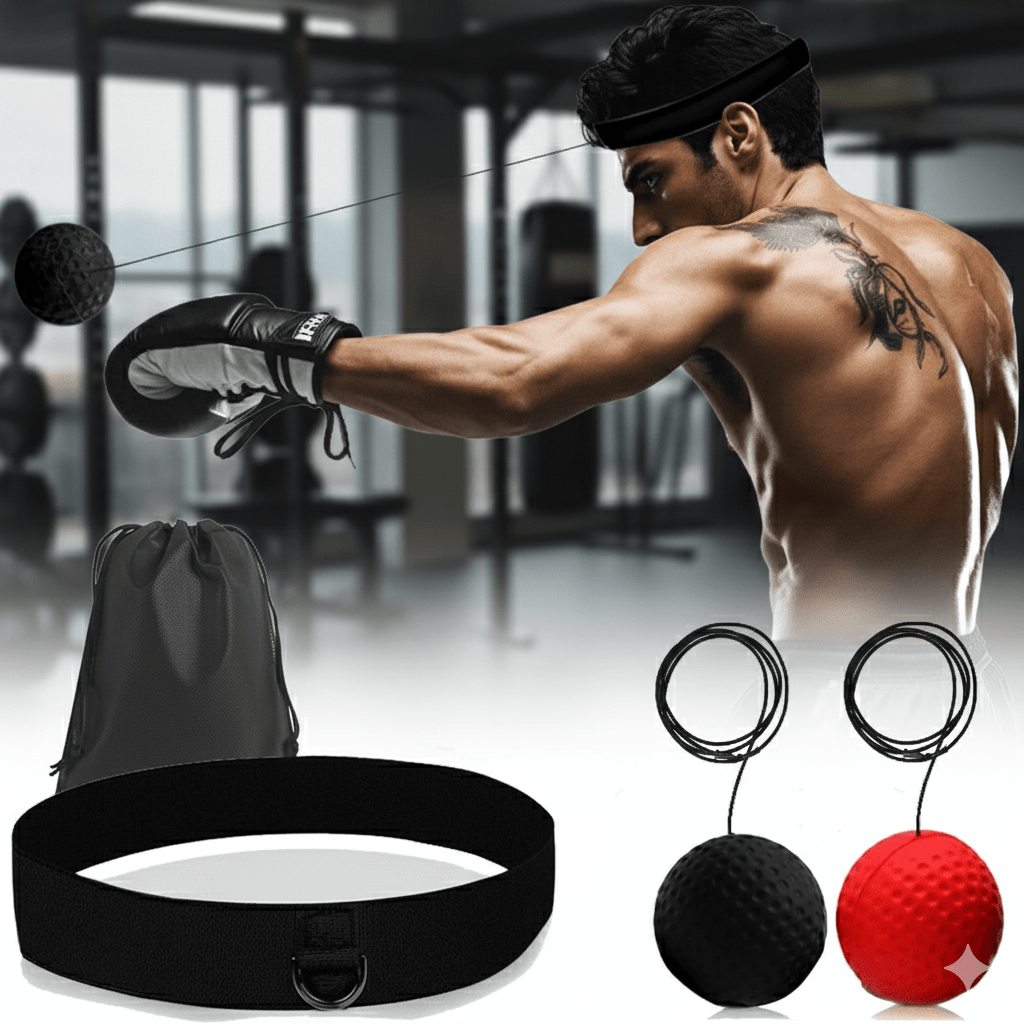 PulseFlex Reflex Ball for Boxing Training to Improve Reflexes for Beginners