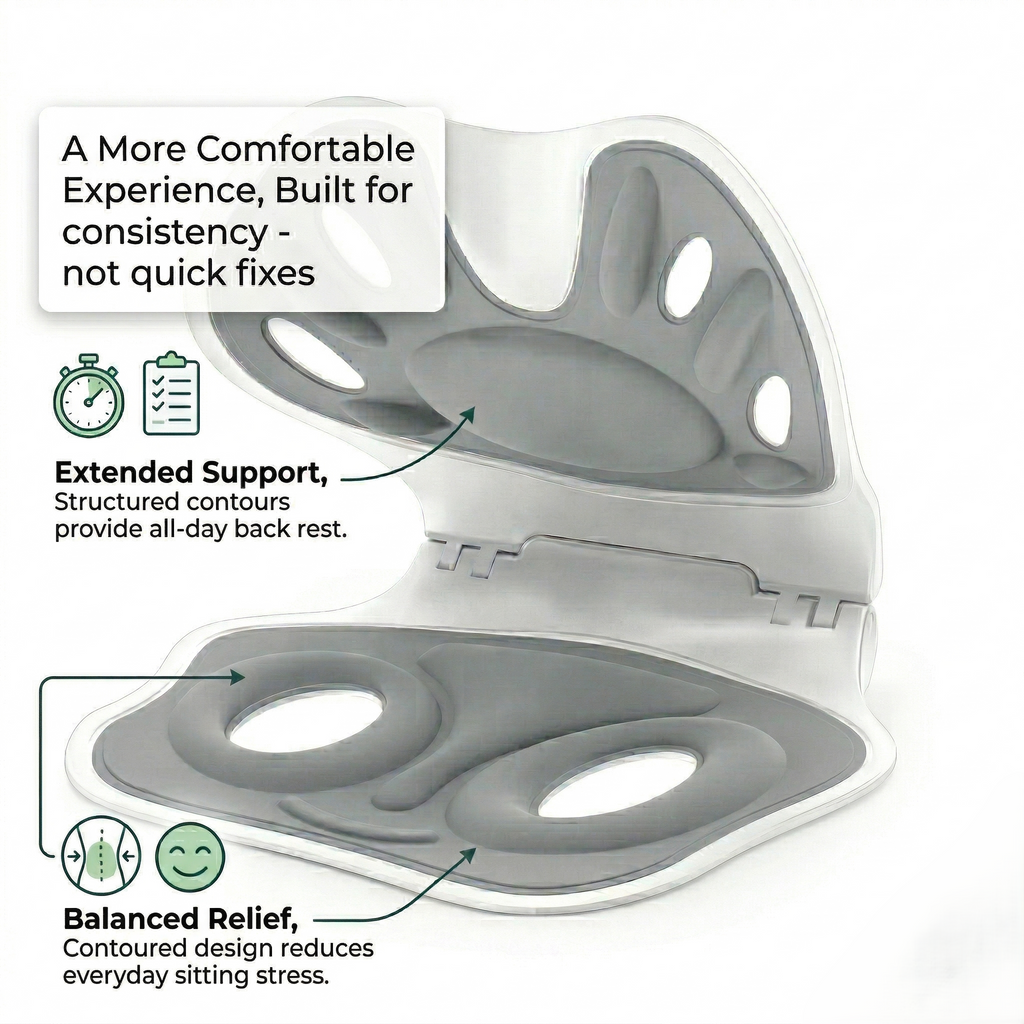 Kovelli Ergonomic Posture Support Cushion For Sitting