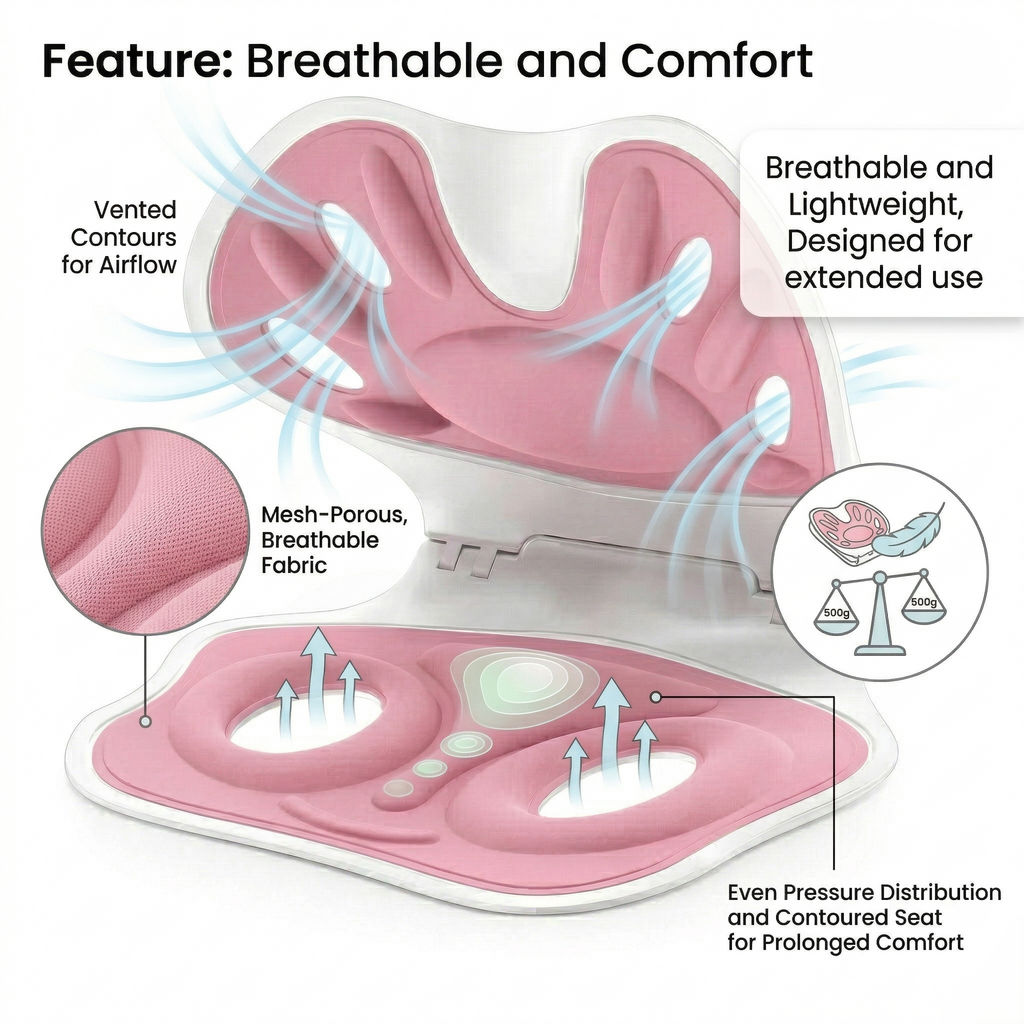 Kovelli Ergonomic Posture Support Cushion For Sitting