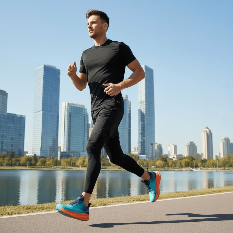 AeroStride Ultra Light Running Shoes With Cushioned Support For Runners