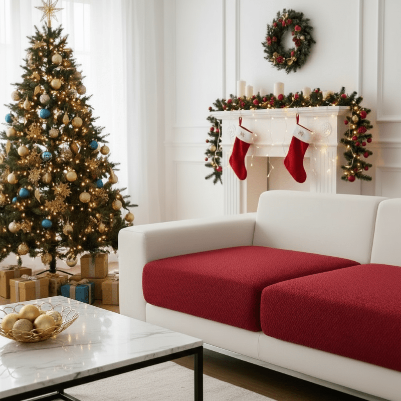 FlexiWeave Elastic Jacquard Sofa Cover Non Slip Premium Protection for Sofas