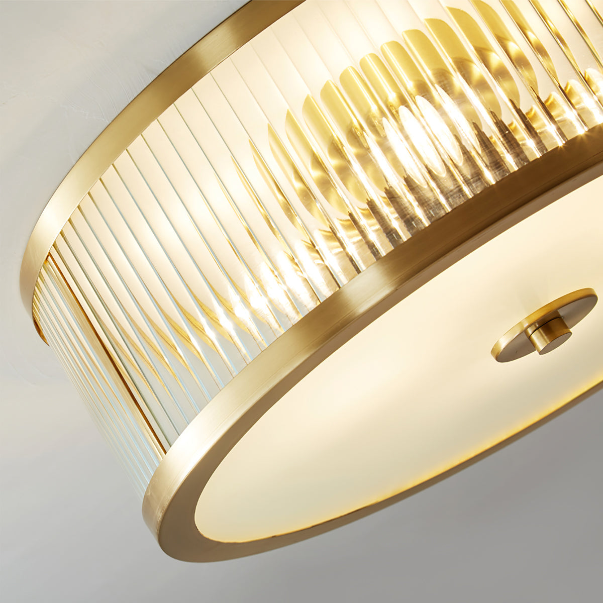 Lampa sufitowa Asterra | vintage z ciepłym, równomiernym światłem