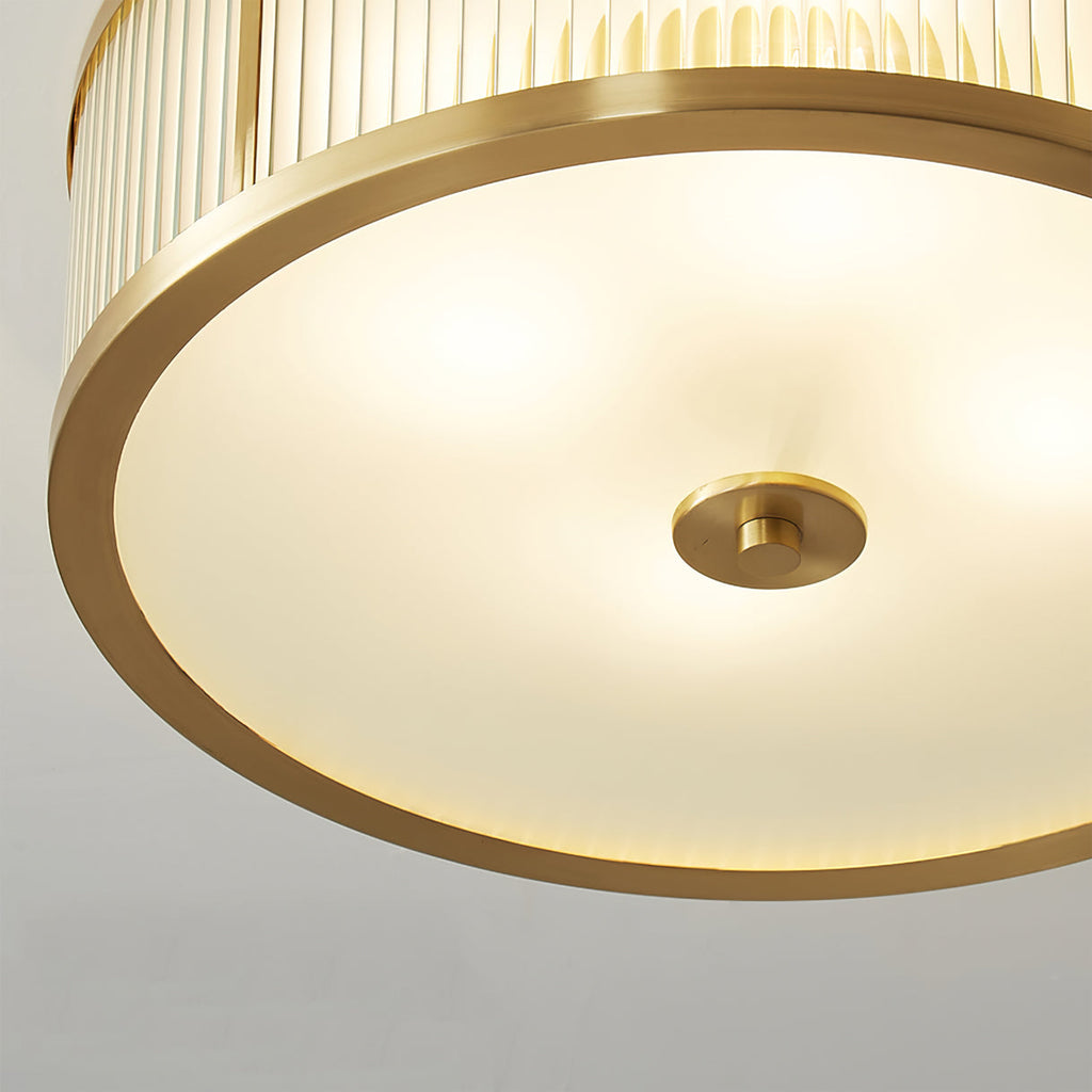 Lampa sufitowa Asterra | vintage z ciepłym, równomiernym światłem
