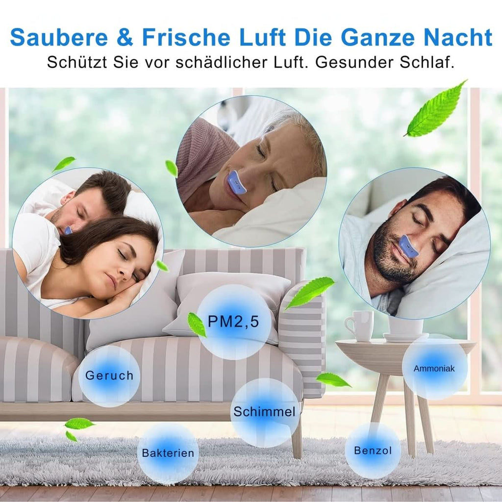 Urządzenie CPAP AirWhisper dla chrapiących Kompaktowy komfort bez maski