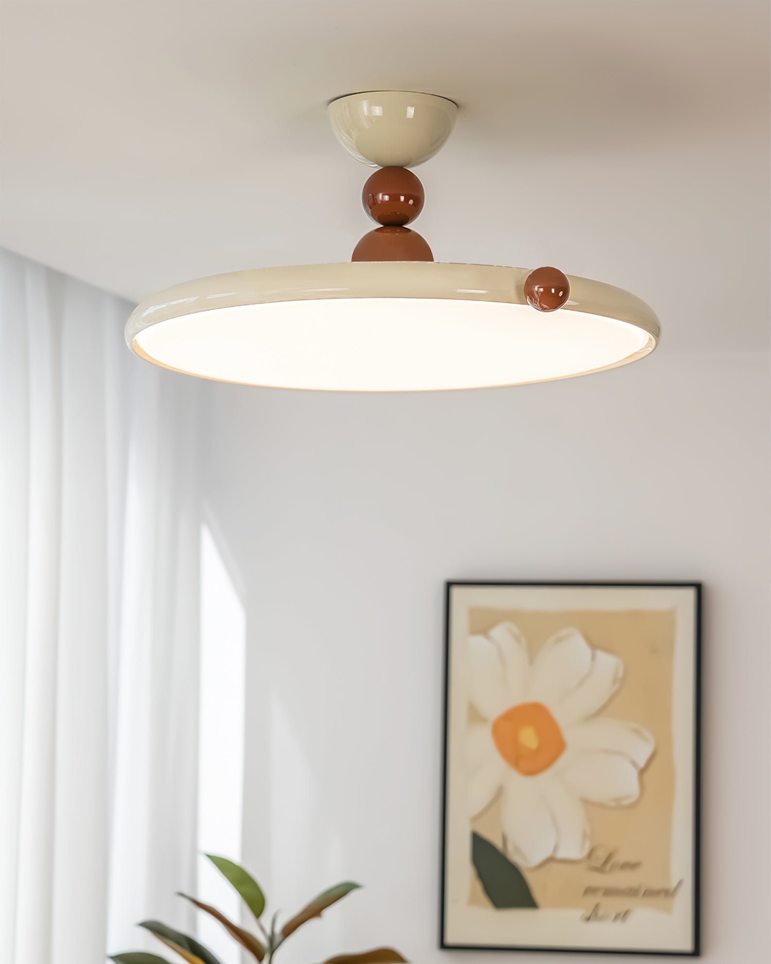 Lunara | Loftlampe Med Akryl Diffuser Og Luksus Finish