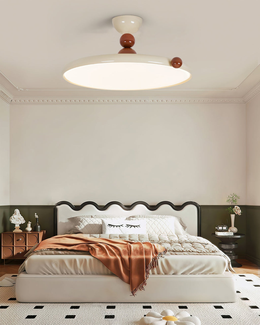 Lunara | Loftlampe Med Akryl Diffuser Og Luksus Finish