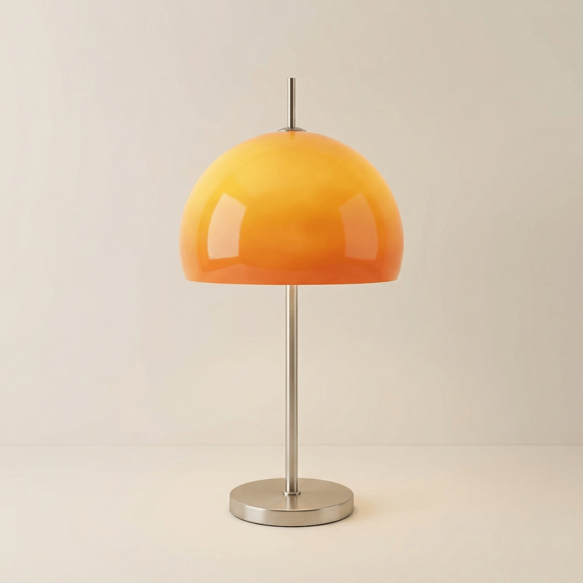 Stolní lampa z houbičkového skla v moderním stylu, výška 12 palců