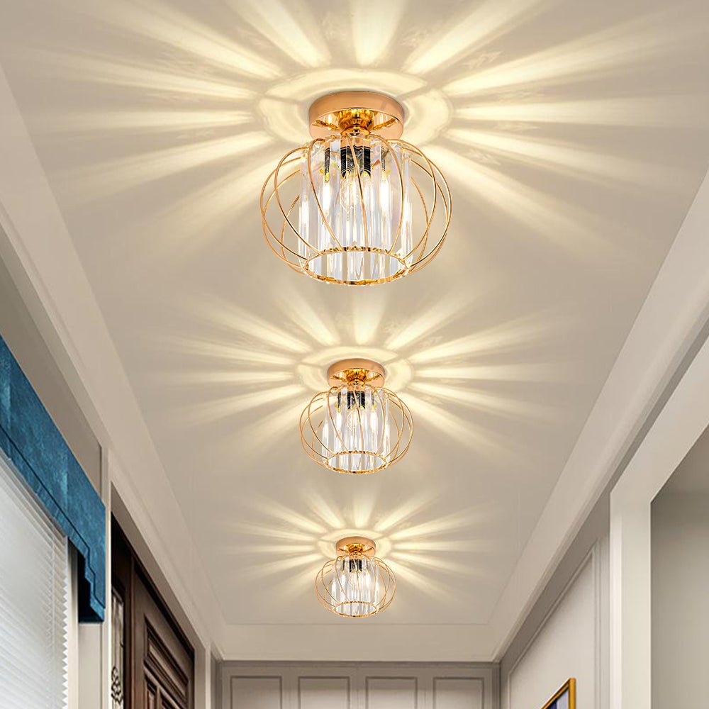 Lampa wisząca z metalowym stelażem i kulistym kloszem szklanym 12 cali