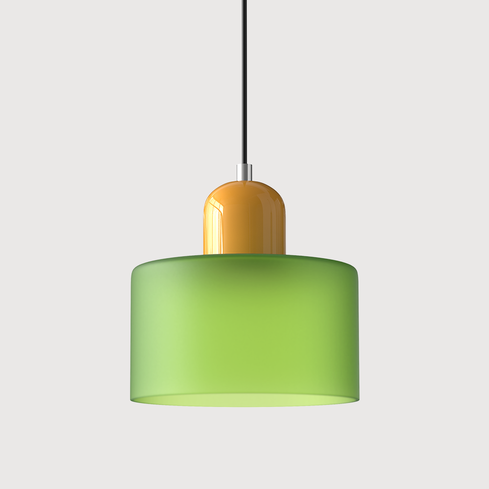 Glasspendel til kjøkkenøy | Fargerik moderne stil