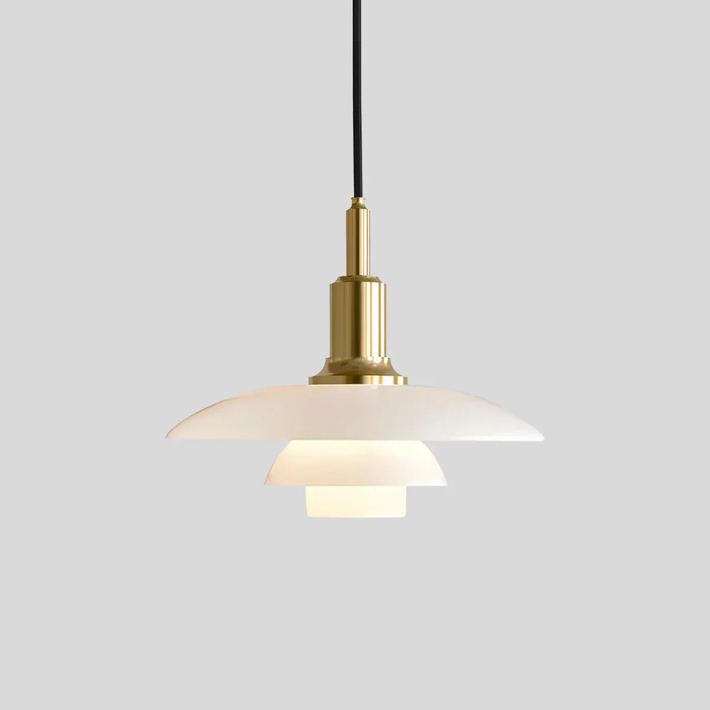 Danish Designer Glass Pendant Lamp for Kitchen - Orntli