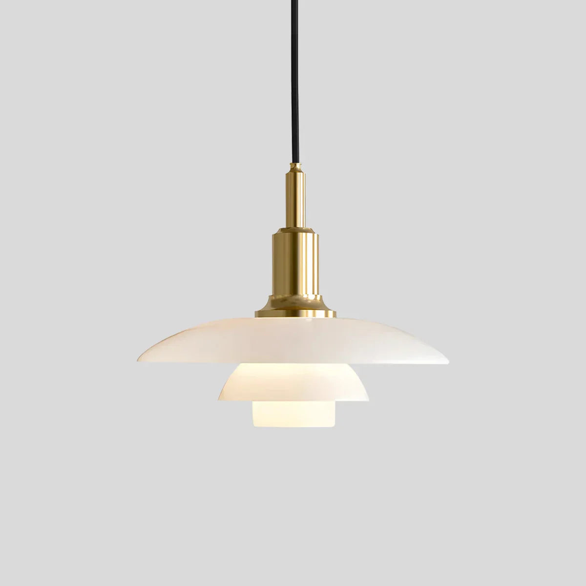 Danish Designer Glass Pendant Lamp for Kitchen - Orntli