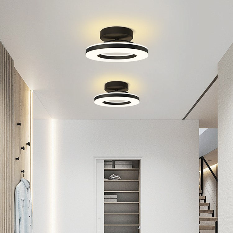 Gullring LED Taklampe | Moderne Innfelt Montering
