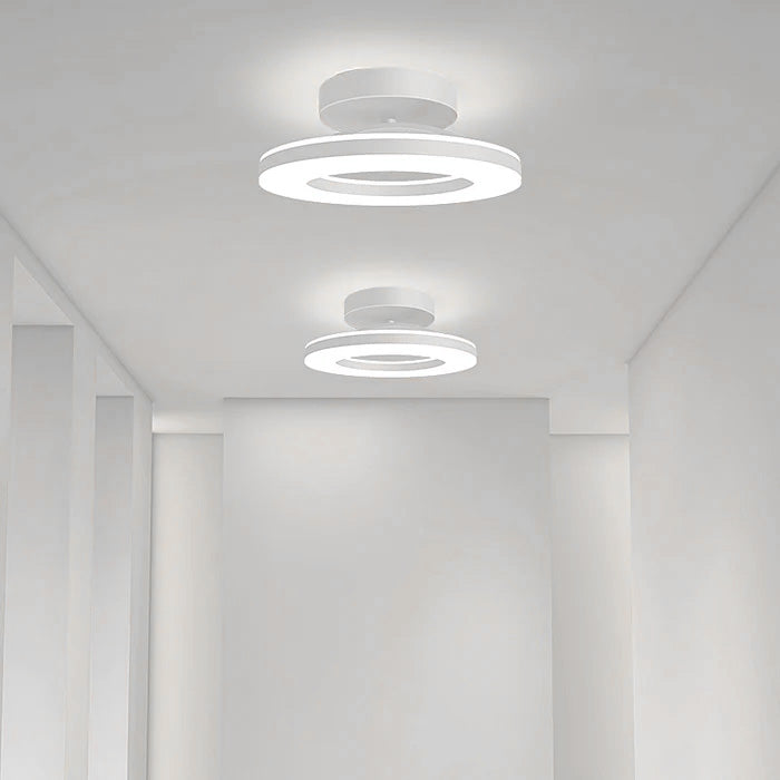 Gullring LED Taklampe | Moderne Innfelt Montering