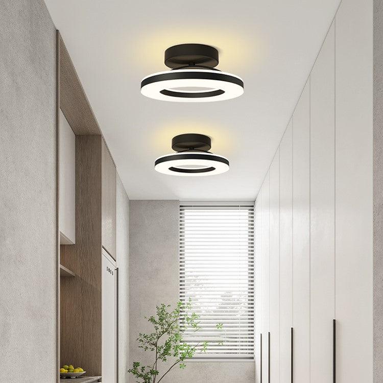 Gullring LED Taklampe | Moderne Innfelt Montering