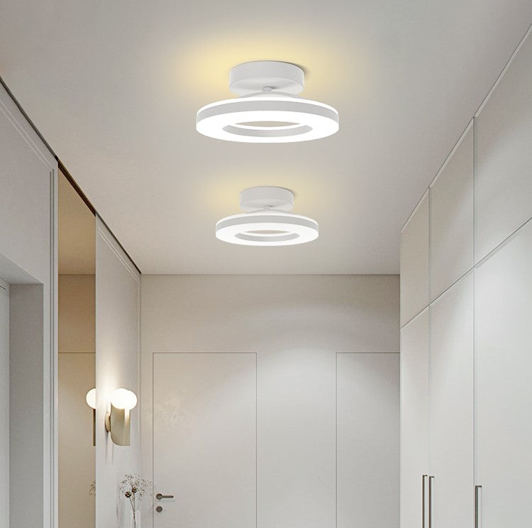 Gullring LED Taklampe | Moderne Innfelt Montering