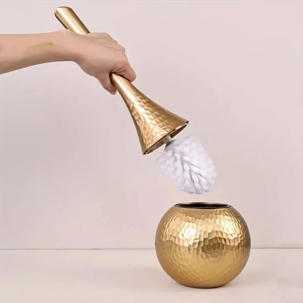 Nova Bristle Elegant toalettbørste med gullfinish for stilfulle bad