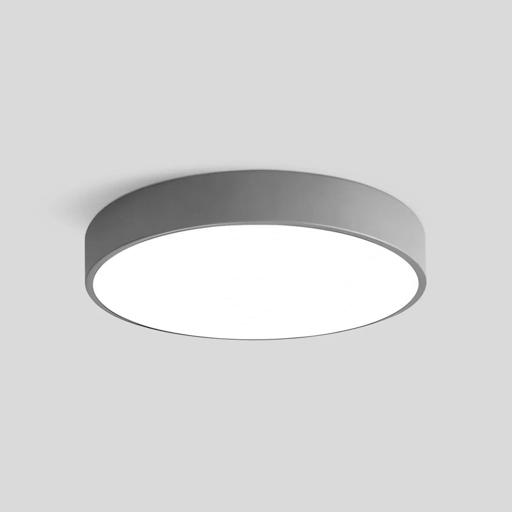 LED minimalistisk cirkulært macaron loftlys - Orntli