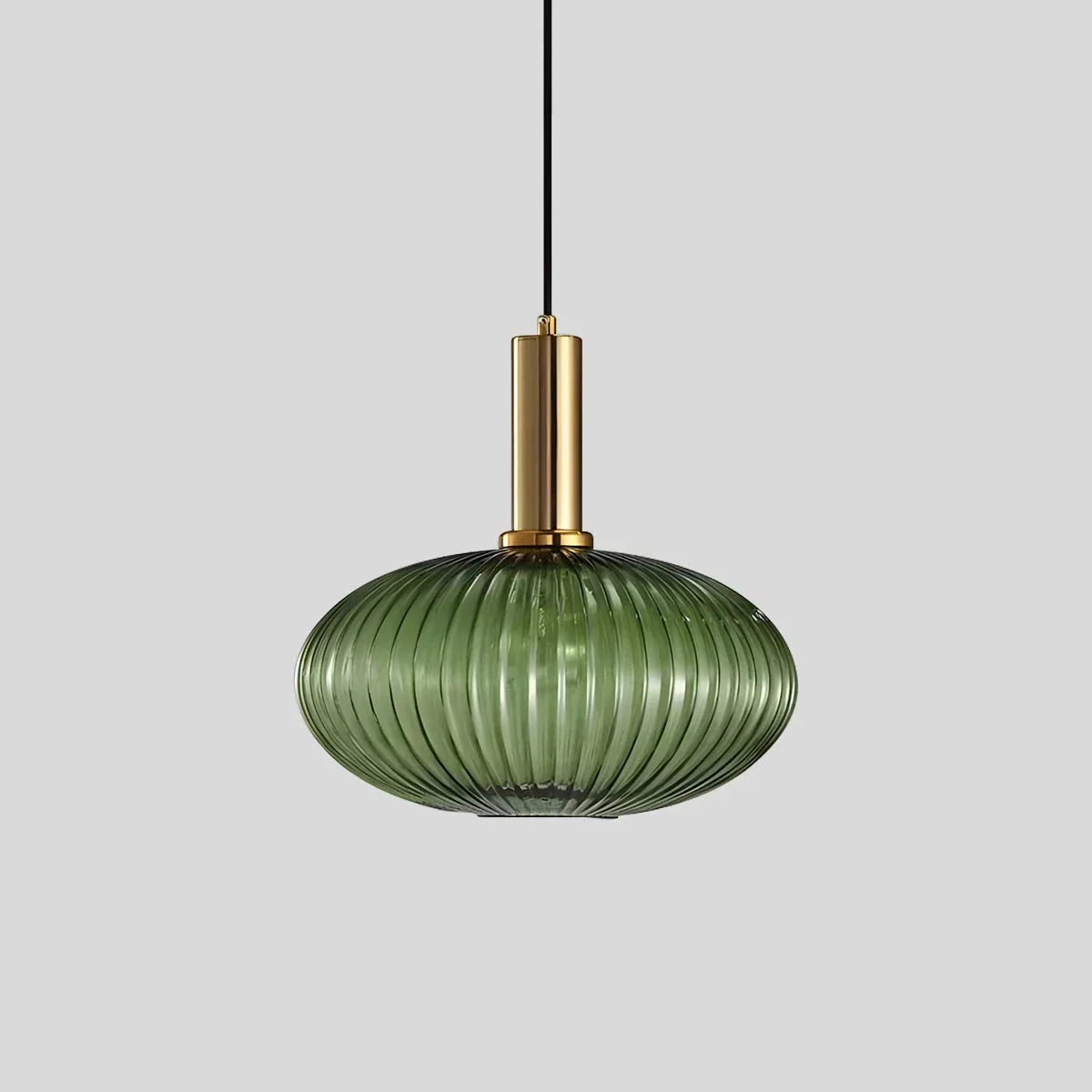 Nordic Vintage Glass Striped Pendeant Light - Orntli