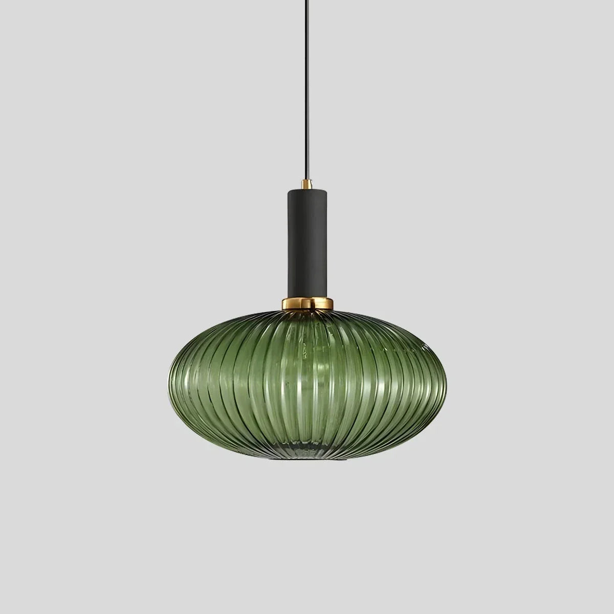 Nordic Vintage Glass Striped Pendeant Light - Orntli