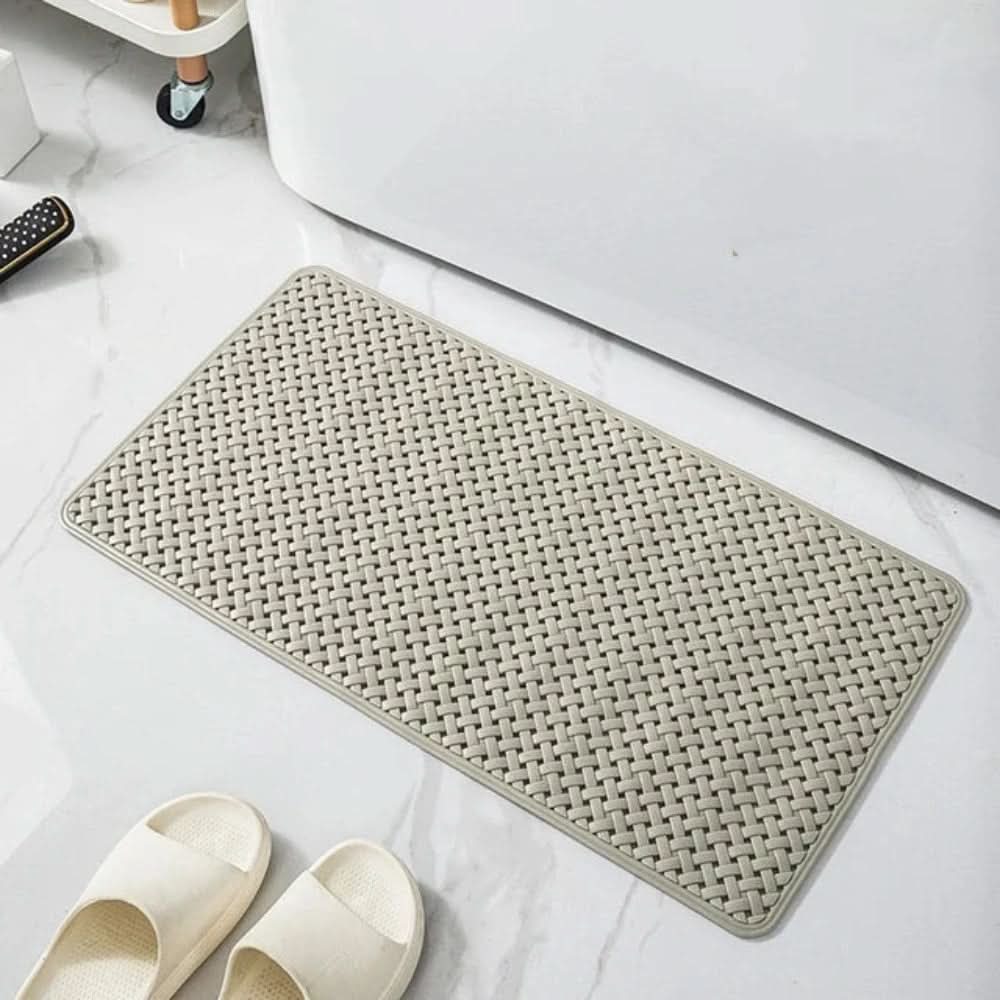 SureGrip sklisikker dusjmatte med sterke sugekopper for tryggere bad for eldre