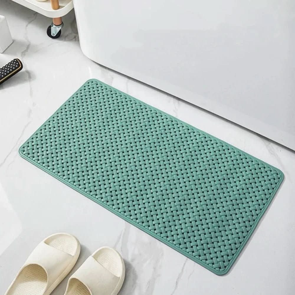 SureGrip sklisikker dusjmatte med sterke sugekopper for tryggere bad for eldre