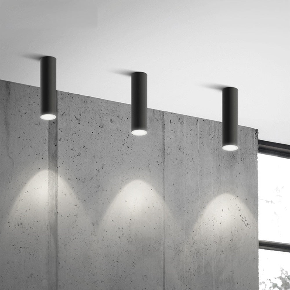 Lunaro | Surface Mounted LED Tube Downlight | Orntli