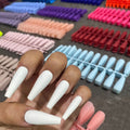 Unhas Autocolantes Matte NovaNail Para Um Visual Elegante Sem Esforço Conjunto Nupcial de 24 Unhas