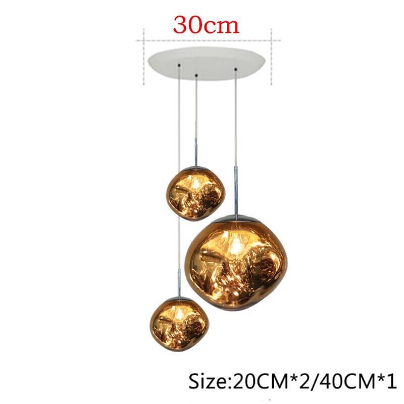 Kivra | Nordic Lava Cluster Chandelier | Orntli