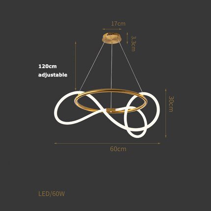 Lampe im nordischen Minimalismus-Stil | Orntli
