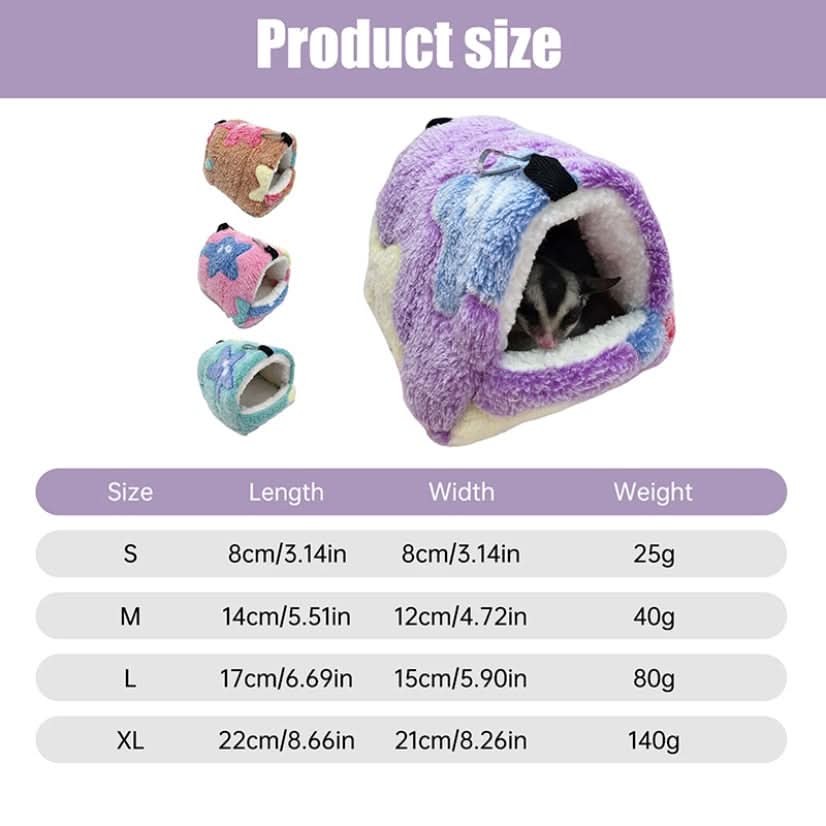 NibbleNest Cozy Elevated Hamster Hammock House For Hamster Owners Retreat