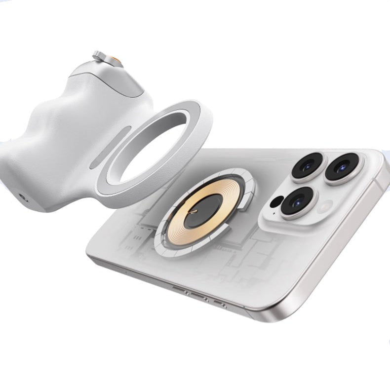 SNAPGRIP ידית סלפי מגנטית עם תאורה לצילומים יציבים