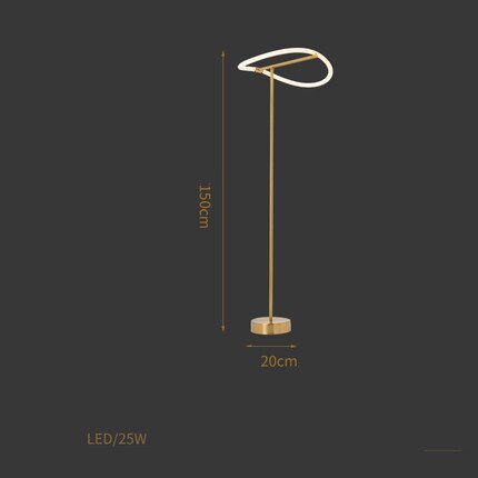 Lampe im nordischen Minimalismus-Stil | Orntli