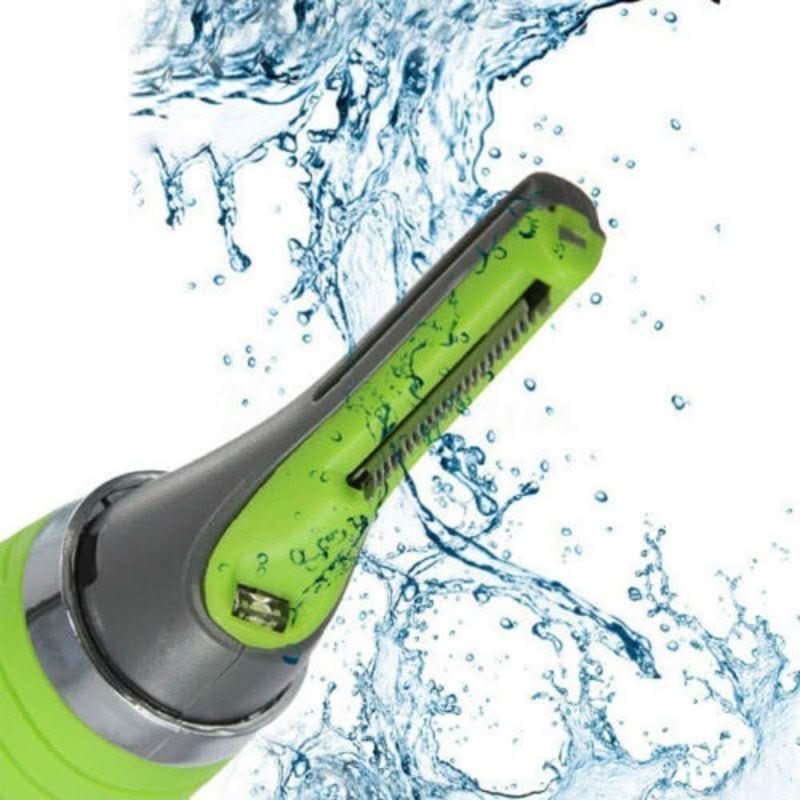 NoseEdge Pro: Nauwkeurige Neus- en Oortrimmer met LED-licht voor Zachte Haarverwijdering