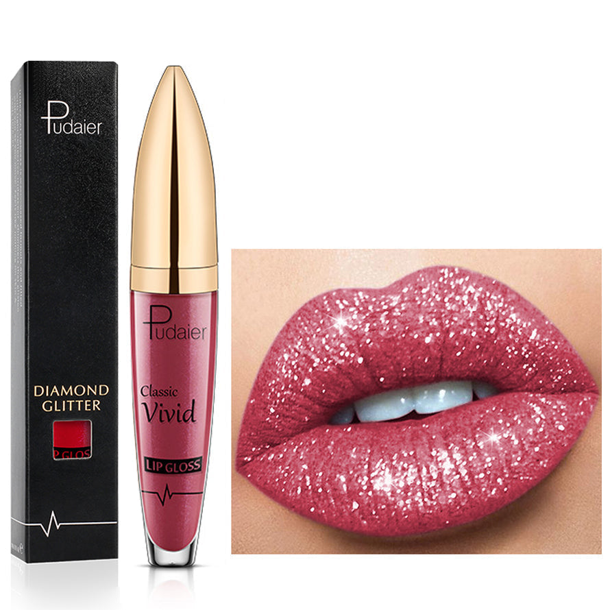 18 Colors Diamond Glitter Lip Gloss